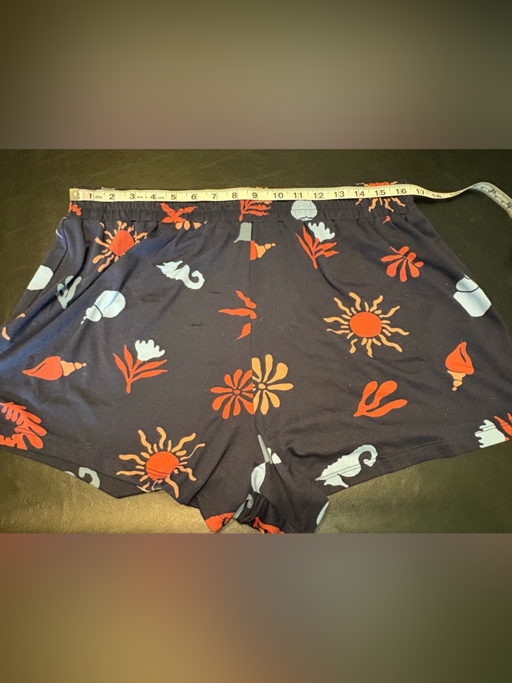 Bobeau Ellie Sleep & Lounge Notch Collar Top and Short PJ Set size Large - Picture 10 of 13